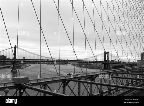 View of the Manhattan Bridge, New York City Stock Photo - Alamy