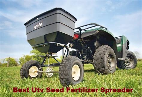 5 Best Utv Seed Fertilizer Spreader For Your Lawn In 2021