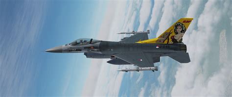 Royal Netherlands Air Force F-16AM "Dirty Diana"