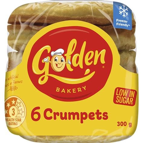 Calories in Golden Crumpets Round calcount