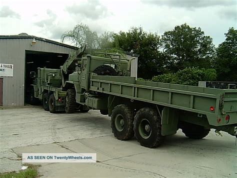 M936 Heavy Duty Military Truck Crane - Wrecker