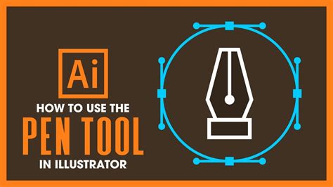 How To Use The Pen Tool in Illustrator - YouTube