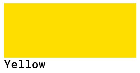 Banana Yellow Color Codes - Hex, RGB & CMYK Values