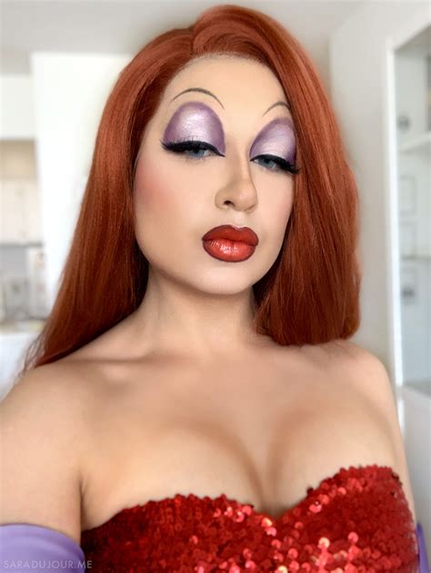 Jessica Rabbit Cosplay + Drag Makeup • Sara du Jour