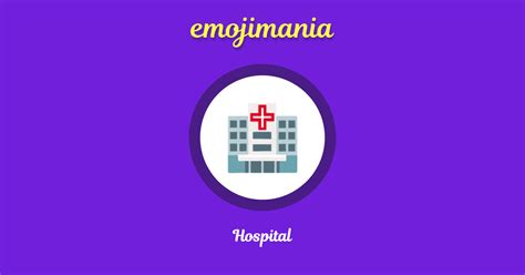 🏥 Hospital emoji Copy & Paste - Emojimania