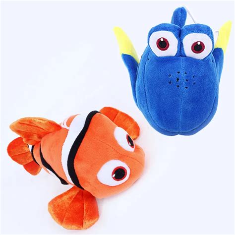 Finding Nemo 2 Finding Dory Plush Toys 25cm Nemo & Dory Fish Plush Soft Stuffed Cartoon Animals ...