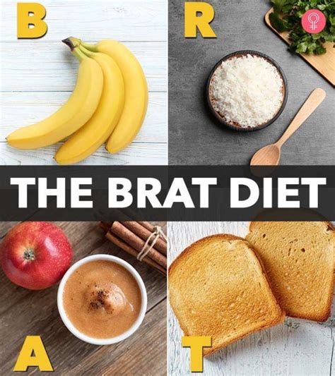 The BRAT Diet: Who Can Try, Foods To Avoid. | Brat diet, Brat diet recipes, Bland diet food list