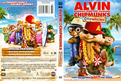 Alvin And The Chipmunks Chipwrecked - Movie DVD Scanned Covers - Alvin ...