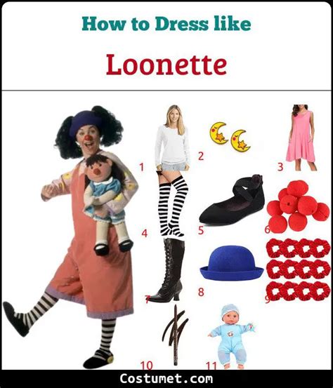 Loonette's Costume from The Big Comfy Couch for Halloween