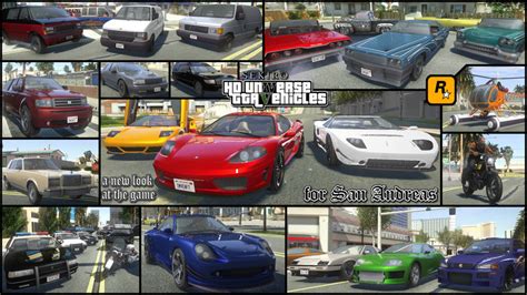 GTA San Andreas HD Universe GTA Vehicles Mod - GTAinside.com