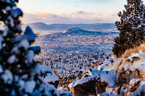 Butte Montana in Winter - Valerie Manne Photography