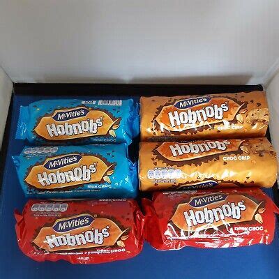 McVities Hobnobs Dark Milk Chocolate Choc Chip Biscuits 2x 262g SHIPS ...