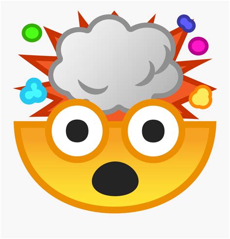 Exploding Head Icon - Exploding Head Emoji , Free Transparent Clipart - ClipartKey