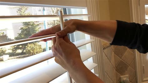 How to replace clips on California shutters - YouTube