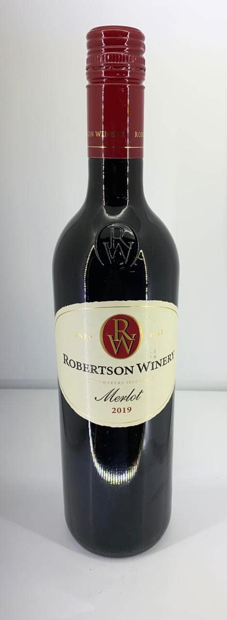 Robertson Winery Merlot 2019 – De Dekke Restaurant Sports Bar & Online Shop