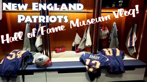 New England Patriots Hall of Fame Museum at Gillette Stadium Vlog ...