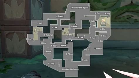 Get to know the various spot names in the new Valorant map, Lotus ...