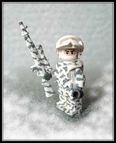 Winter Sniper custom minifig | Custom LEGO Minifigures