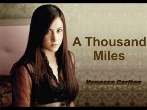 Vanessa Carlton - A Thousand Miles (HQ) - YouTube