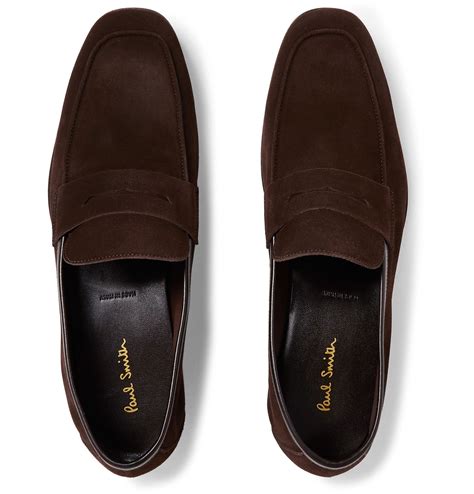 PAUL SMITH Glynn Suede Penny Loafers | Mens designer loafers, Loafers, Loafers men