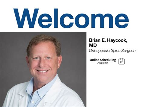 Dr. Brian Haycook Joins Haywood Regional Medical Center