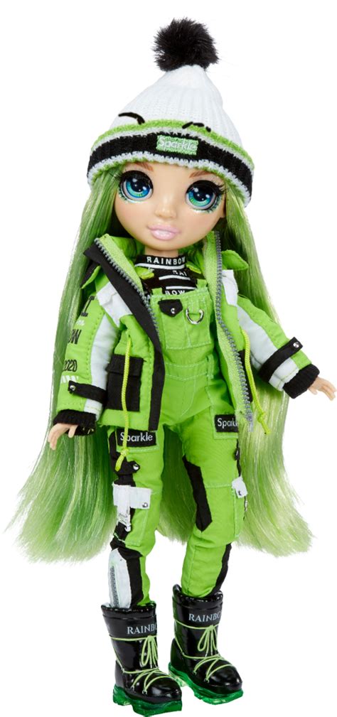 Rainbow High Winter Break Fashion Doll Jade Hunter (Green ...