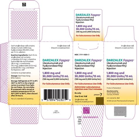 Daratumumab And Hyaluronidase Uses, Side Effects Warnings, 42% OFF