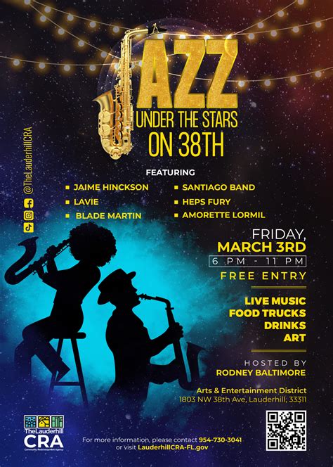 Jazz Under The Stars 2023 – The Lauderhill CRA