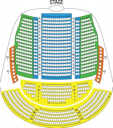 red rocks interactive seating chart | Seating charts, Chart, Theater seating