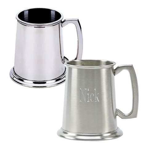 Personalized Pewter Tankard Mug | Charleston Engravers