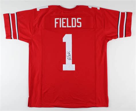 Justin Fields Signed Jersey (JSA COA) | Pristine Auction