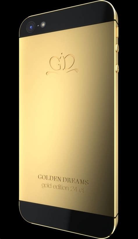 iPhone 5 24ct gold and leather editions by Gold Dreams