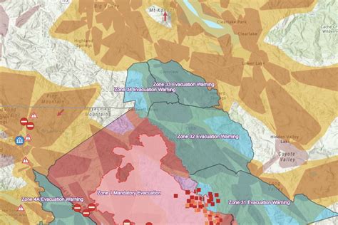 Maps: Kincade Fire continues to burn in Sonoma County