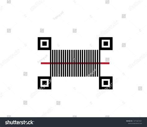 Barcode Logo Icon Vector Stock Vector (Royalty Free) 1371661421 | Shutterstock