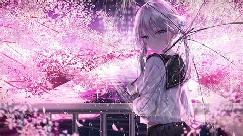White And Purple Anime Wallpapers - Wallpaper Cave