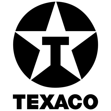 Texaco Logo Black and White – Brands Logos