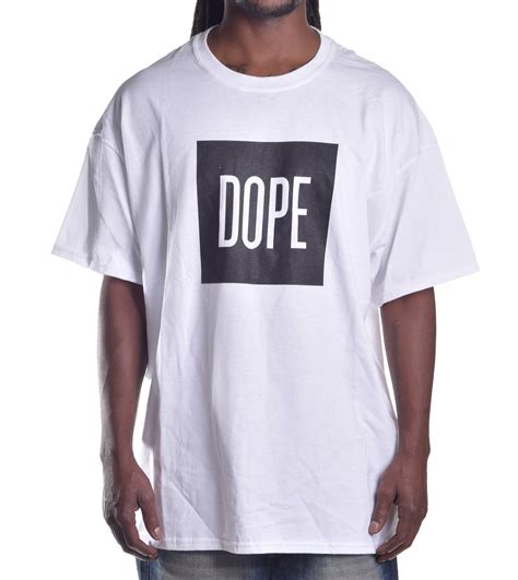 Dope Men's Block Logo Tee Shirt | eBay