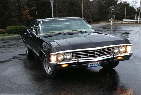 Dean's black 1967 Chevrolet Impala from "Supernatural" aka the "Metallicar". # ...