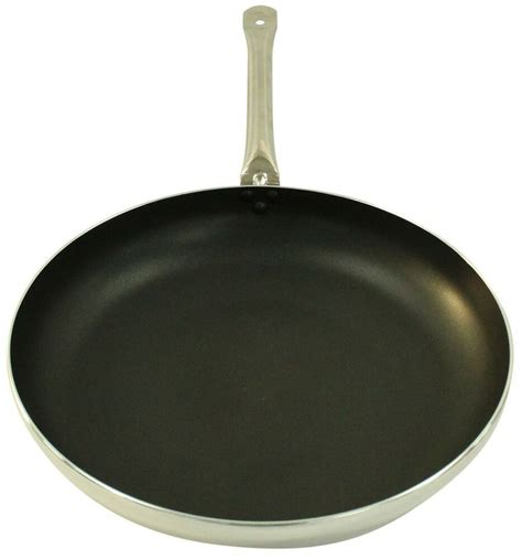 Extra Large Catering Frying Pan Chef Pan 40cm Long Handle Non Stick ...