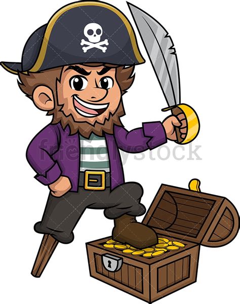 Pirate Treasure Clipart