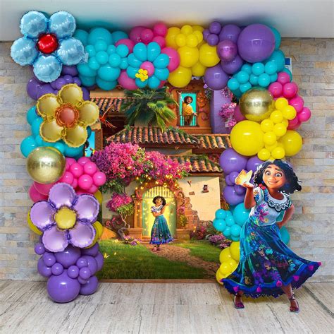 Buy Encanto Party Supplies-168 Piece Magic Movie Balloons Garland Set ...