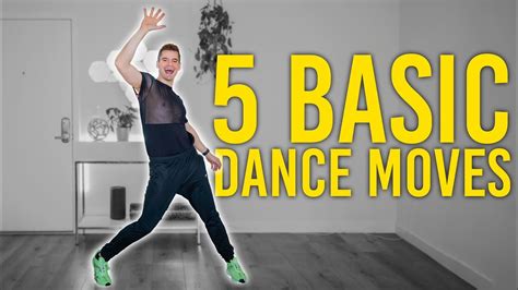 How To Dance For Beginners | 5 Basic Moves - YouTube | Dance basics, Cool dance moves, Easy dance