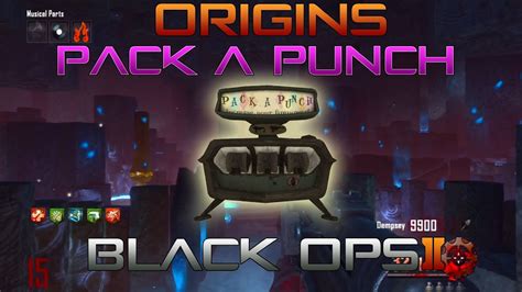 Origins Zombie Map - Pack A Punch Machine GUIDE!! - YouTube