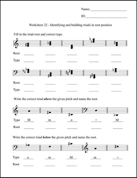 Music Theory For Beginners Worksheets — db-excel.com