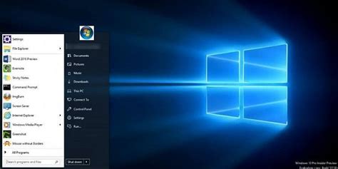 Latest Windows 10 RS2 Build Gives the Start Menu Windows 7-ish Look