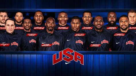 2012 USA Men's Olympic Basketball Team. Credit to Ryan Hurst Designs ...