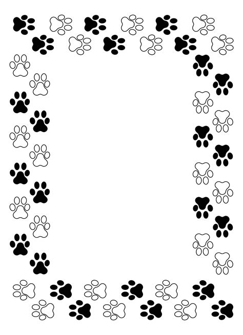 Printable Lined Paper With Border - Printable Word Searches