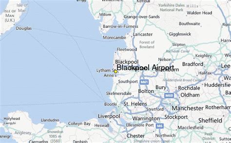 Blackpool Airport Map