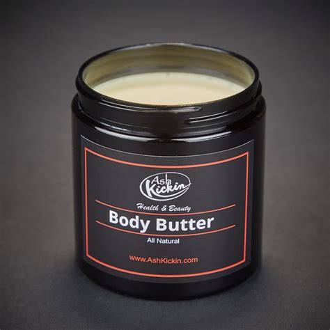 All natural body butter