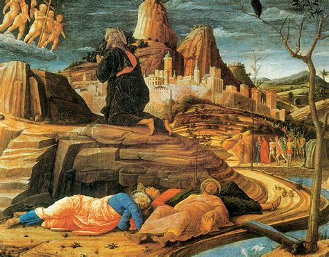 Agony In The Garden Painting by Andrea Mantegna